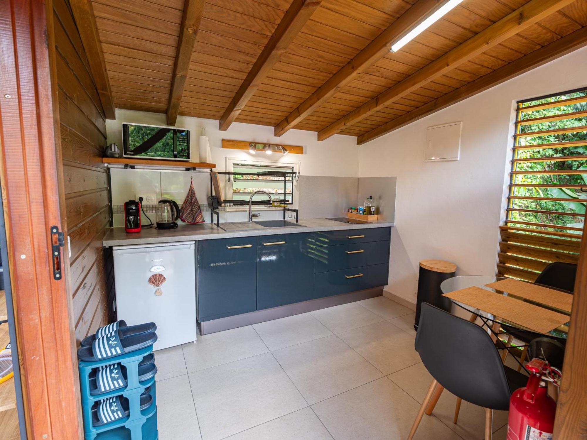 Kalinao - Bungalow Chic En Nature Les Abymes Exteriör bild